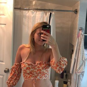 Forever 21 off the shoulder top